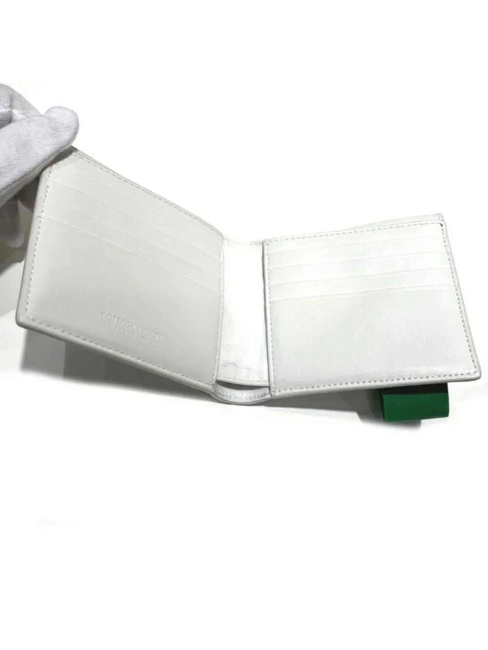 Bottega Veneta Bifold Wallet Patent Leather